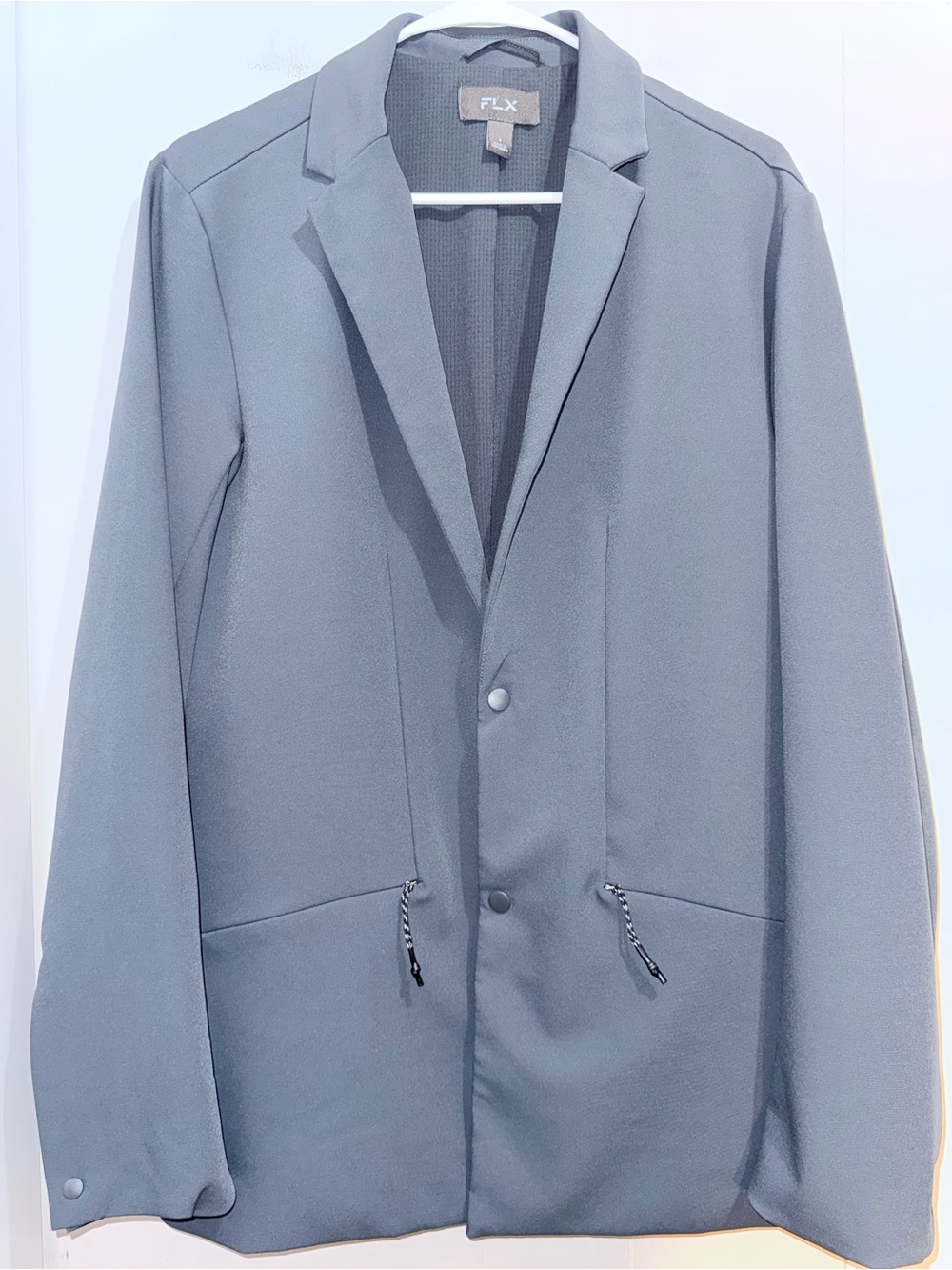 FLX Men's Light Gray Sport Blazer